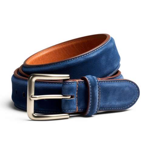 belt to wear with suede shoes