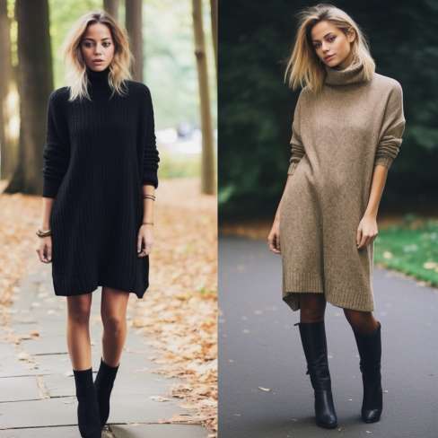 Sweater Dresses To Wear With Closed Toed Shoes