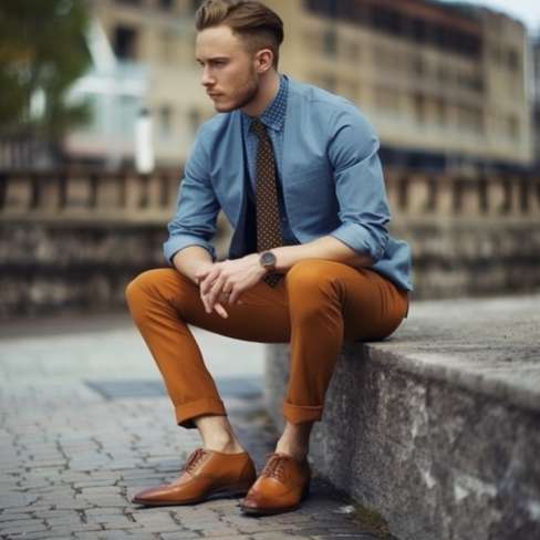 How To Wear Cognac Shoes For Men