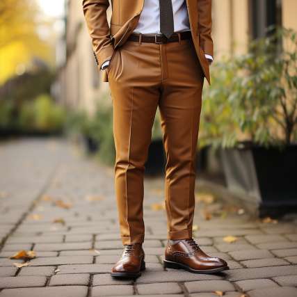 Shoes to Wear with a Khaki Suit