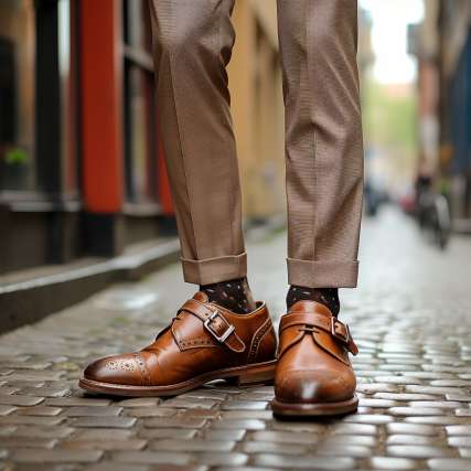 What Shoes to Wear with a Khaki Suit?