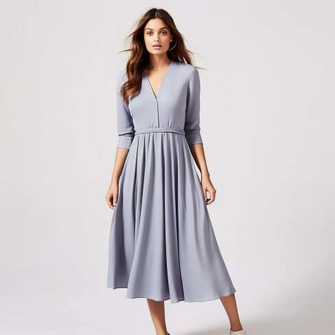 Midi Dresses To Wear With Closed Toed Shoes