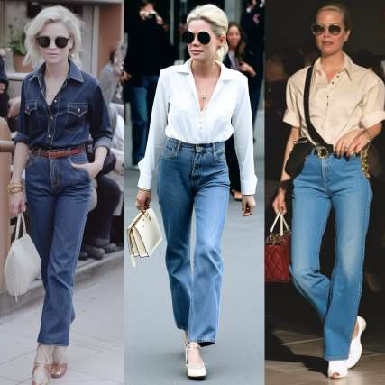 Iconic Celebrities Sporting Mary Janes and Jeans
