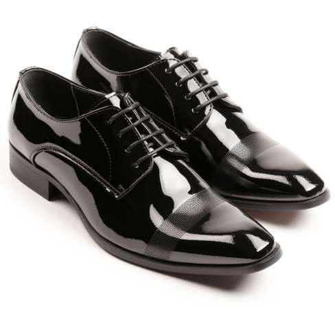 Step Up Your Style Game with Black Patent Leather Shoes