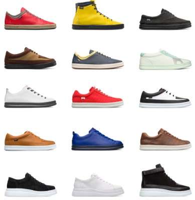 Types of Camper Shoes