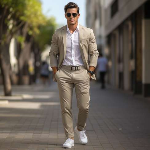 What Color Shoes To Wear With Light Grey Pants For Men