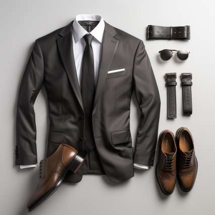 How To Wear Brown Shoes With Black Ties