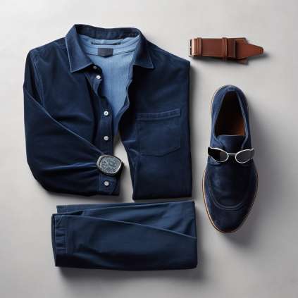 What Goes with Blue Suede Shoes