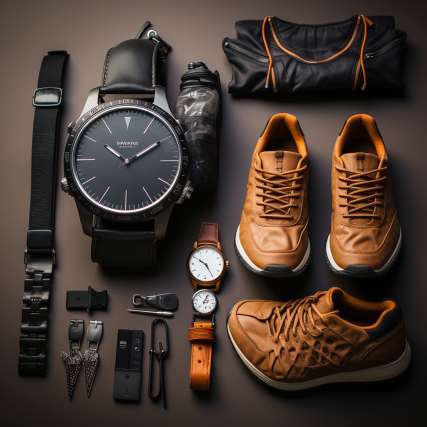 Can you wear a black watch with brown shoes?