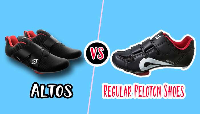 Altos vs Regular Peloton Shoes