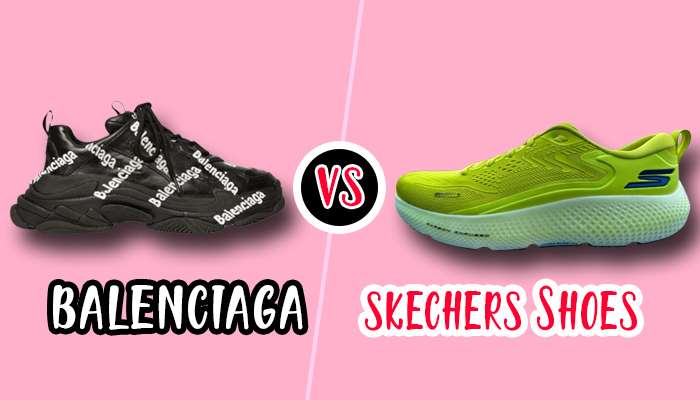 balenciaga shoes vs skechers Shoes