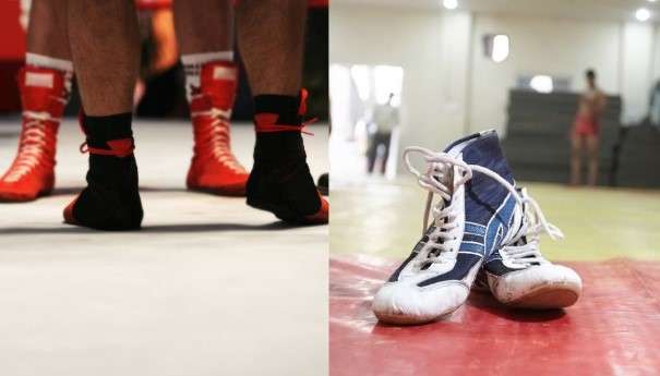 Boxing Shoes vs Wrestling Shoes- Weight: