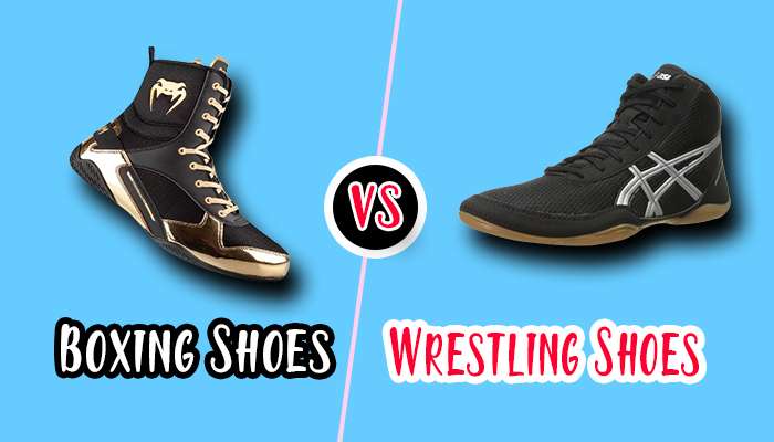 Boxing Shoes vs Wrestling Shoes