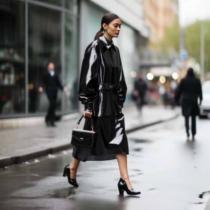  Wear Patent Leather Shoes in the Rain
