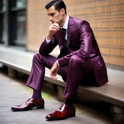 Bold Color Splash way to Wear Patent Leather Shoes