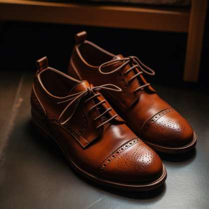 key difference between Brown and Burgundy Shoes