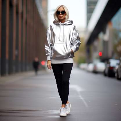 Casual Sporty way to Wear Patent Leather Shoes in the Winter?