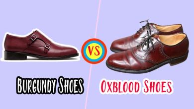 Burgundy vs Oxblood Shoes