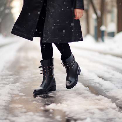 Patent Leather Shoes in the Winter?Debunking Winter Fashion Myths