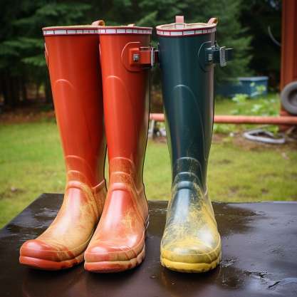 Addressing Common Issues During Cleaning Hunter Boots: Fading Color