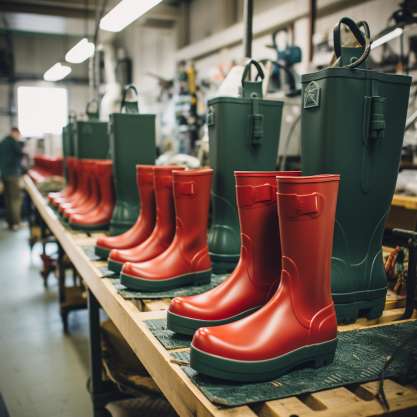 The Crafting Process of Hunter Boots