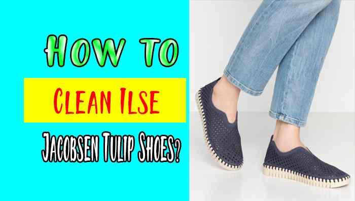 How to Clean Ilse Jacobsen Tulip Shoes?