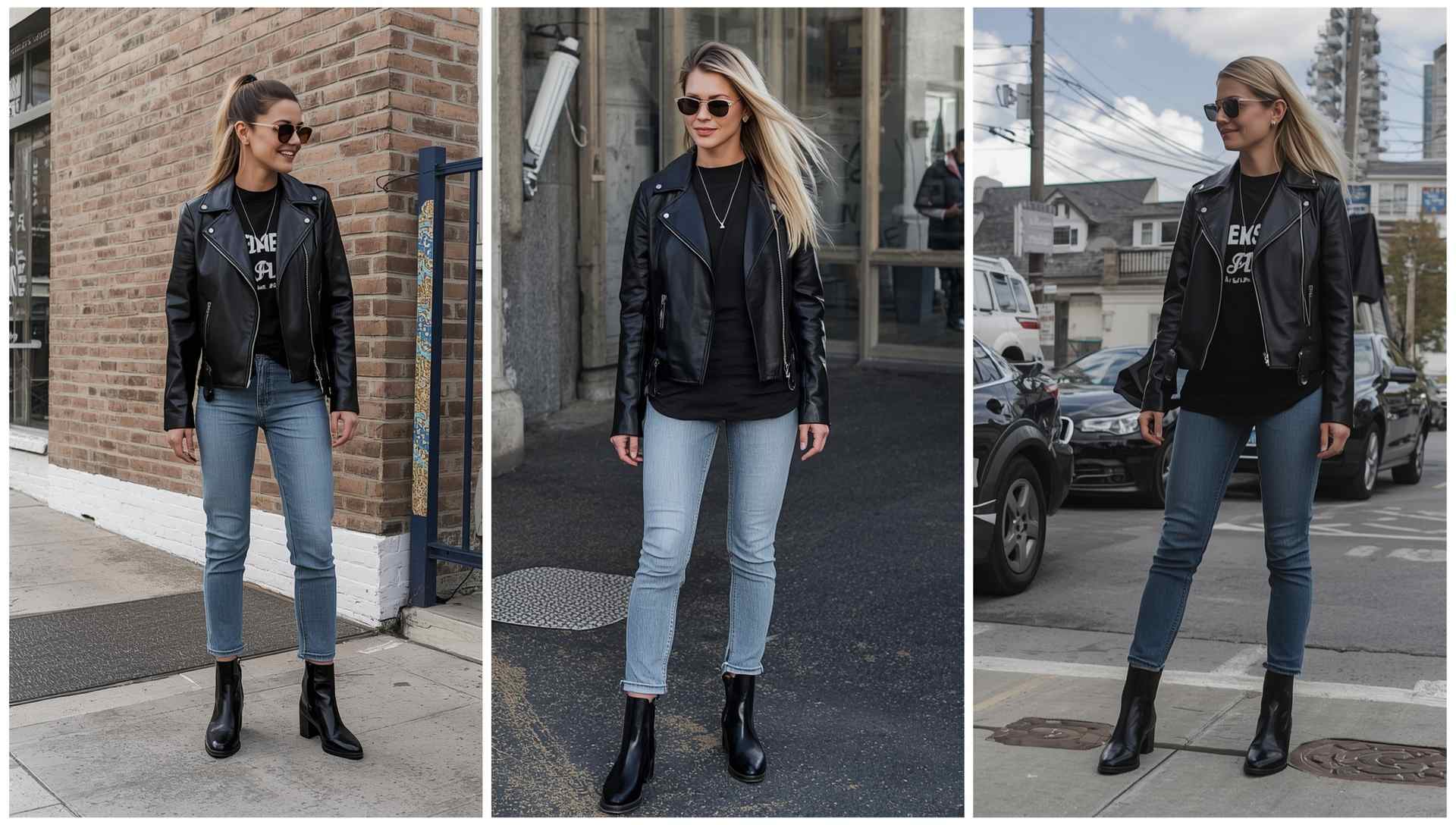 Lucid Origin 5 Leather Jacket Chelsea Boots A leather jacket 0