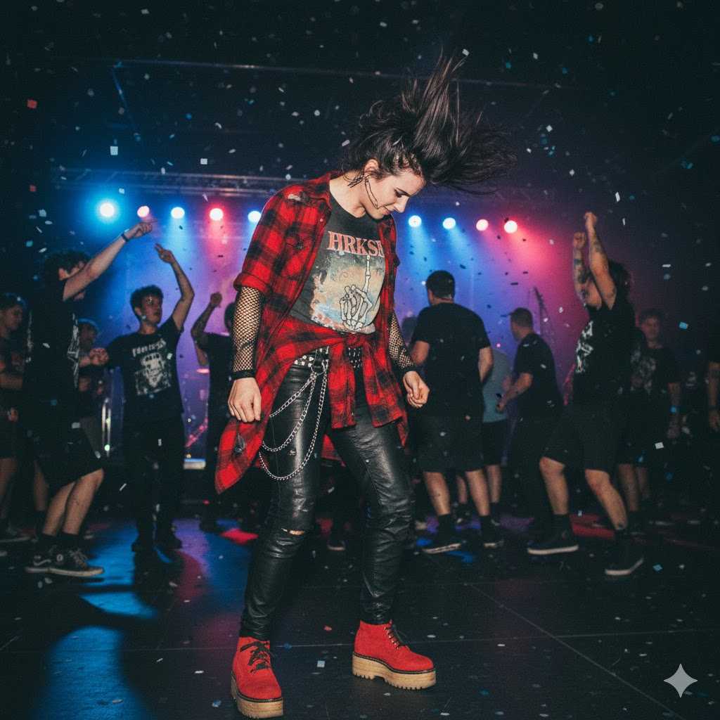 2. Punk Rock Concert Vibe