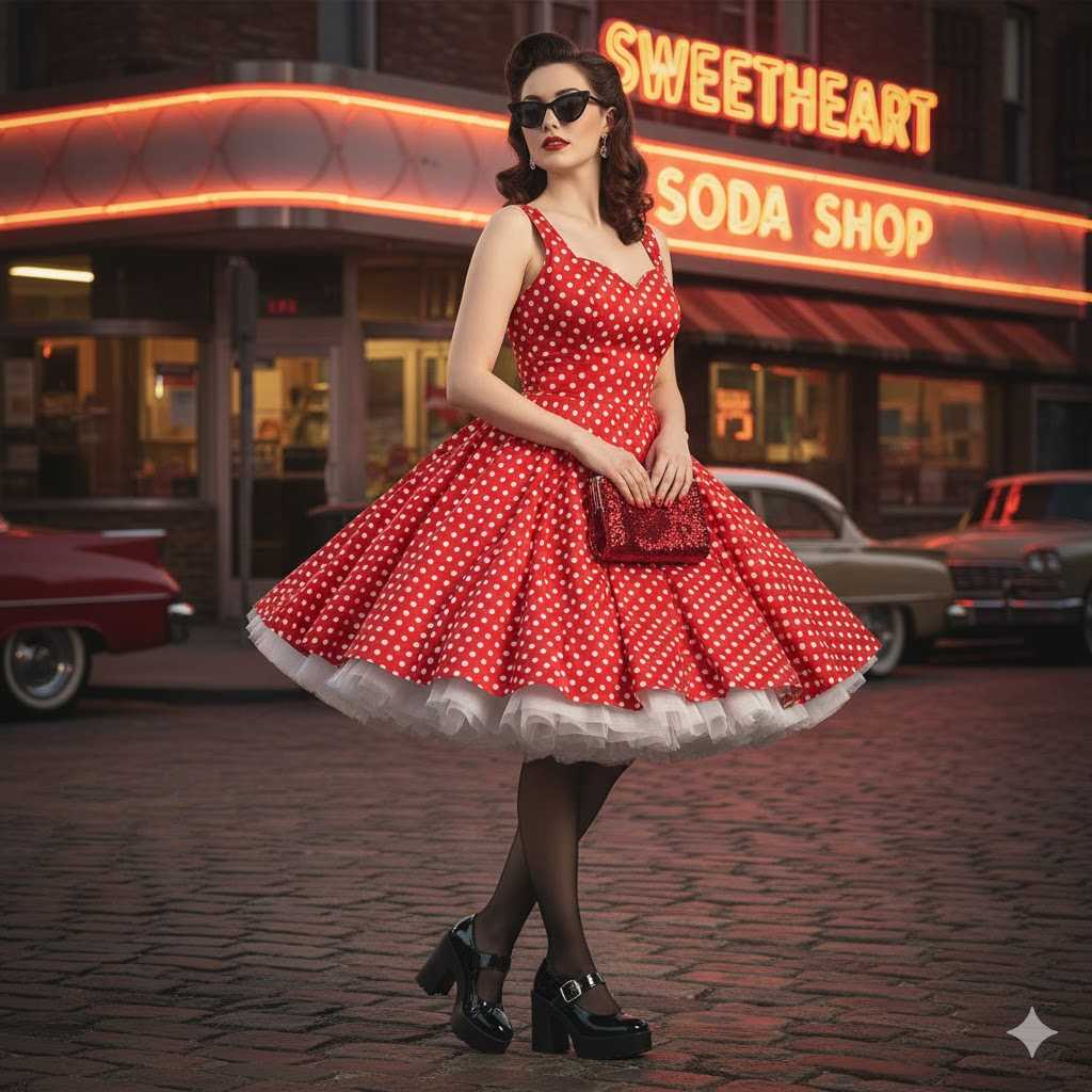 9. Vintage Pinup Glam